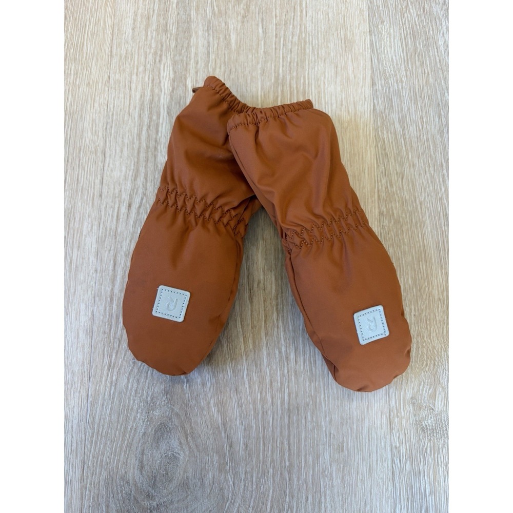 Reima Tec Ote Mittens Waterproof Insulated Kids Size 1 Color Cinnamon
